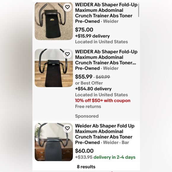 Weider Ab Shaper - Picture 6 of 6